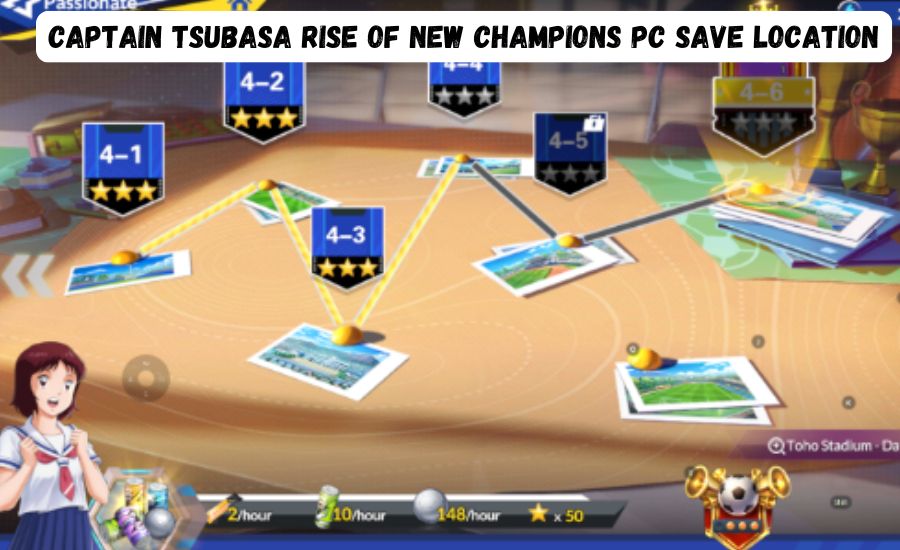 captain tsubasa rise of new champions pc save location