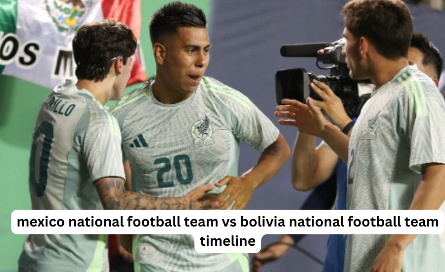 mexico national football team vs bolivia national football team timeline