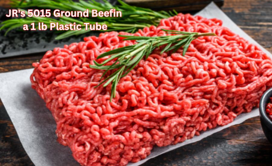 jr's 5015 ground beefin a 1 lb plastic tube