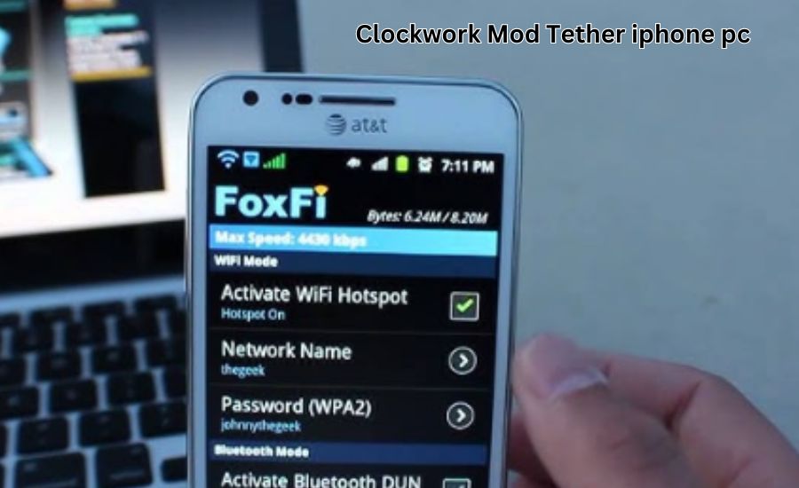 Clockwork Mod Tether iphone pc