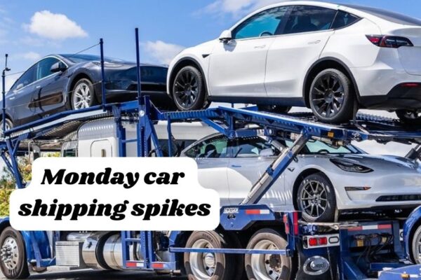 monday car shipping spikes