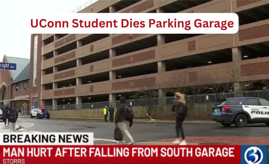 uconn student dies parking garage