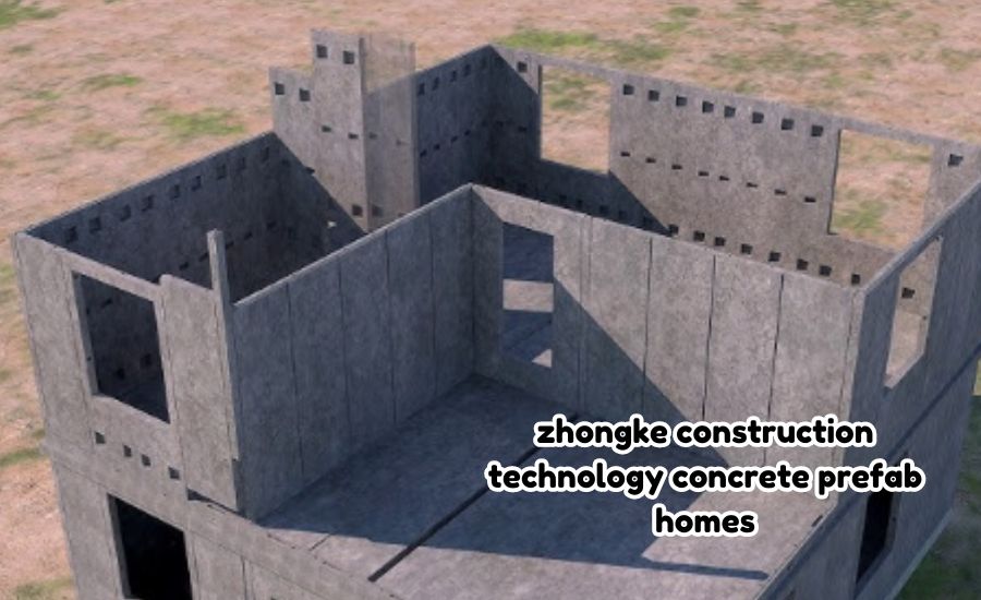 zhongke construction technology concrete prefab homes