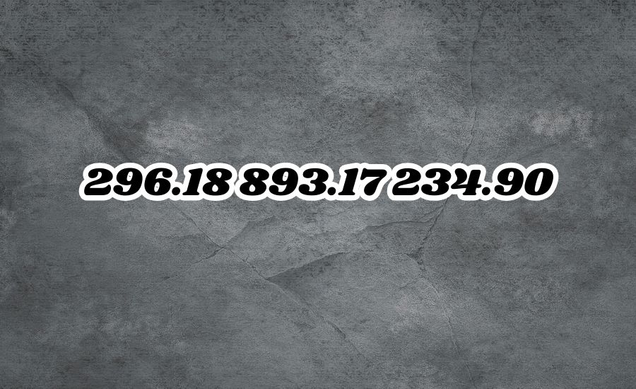 296.18 893.17 234.90