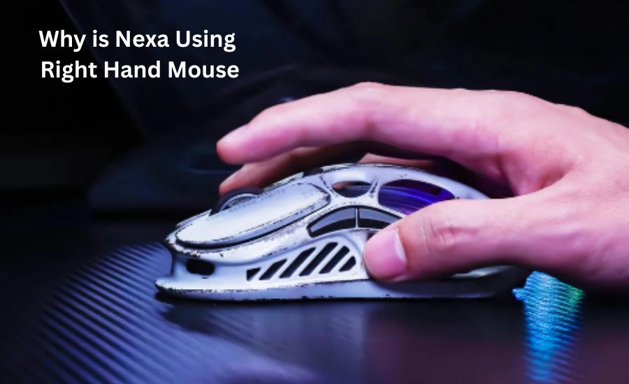 why is nexa using right hand mouse