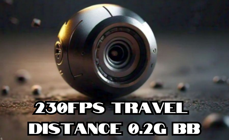 230fps travel distance 0.2g bb