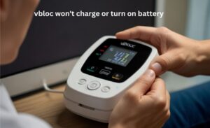 vbloc won't charge or turn on battery