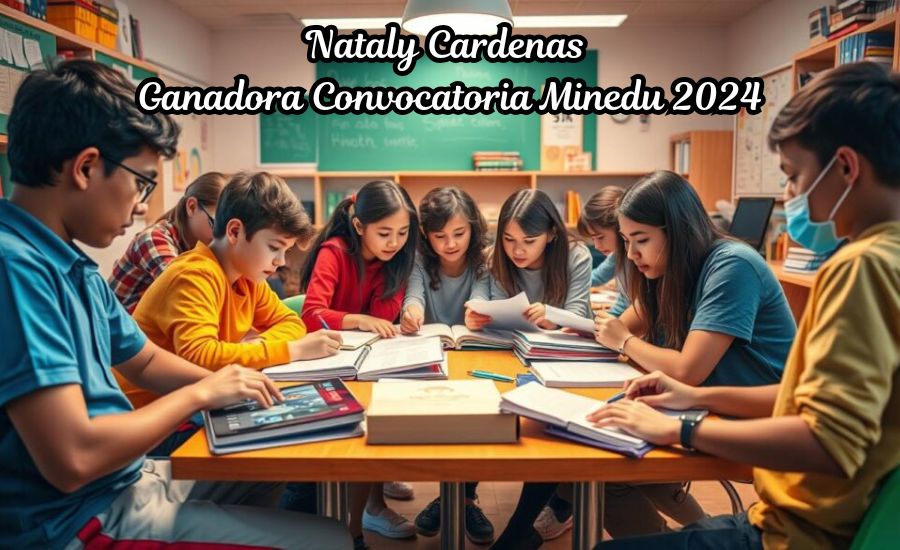 nataly cardenas ganadora convocatoria minedu 2024