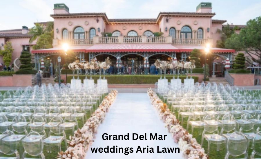 Grand Del Mar weddings Aria Lawn