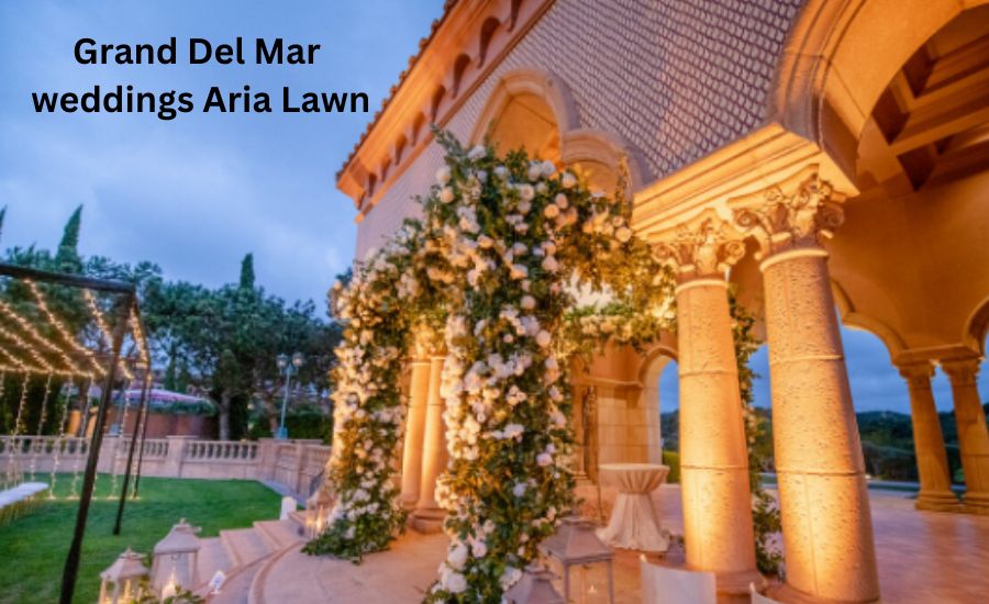 Grand Del Mar weddings Aria Lawn