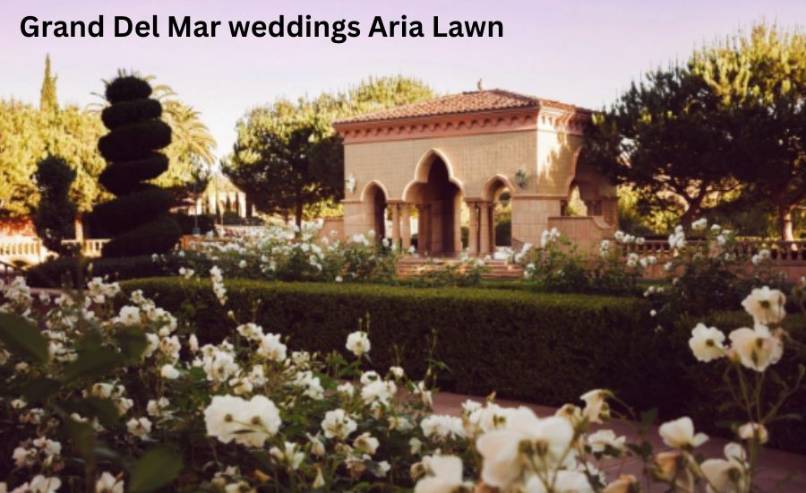 Grand Del Mar weddings Aria Lawn