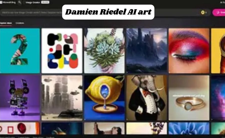 Damien Riedel AI art