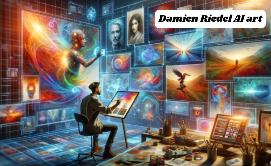 Damien Riedel AI art