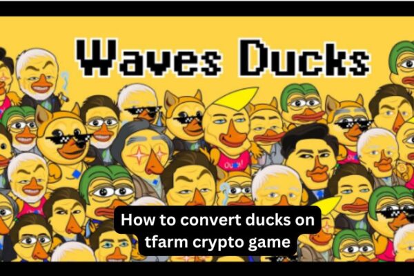 How to convert ducks on tfarm crypto game