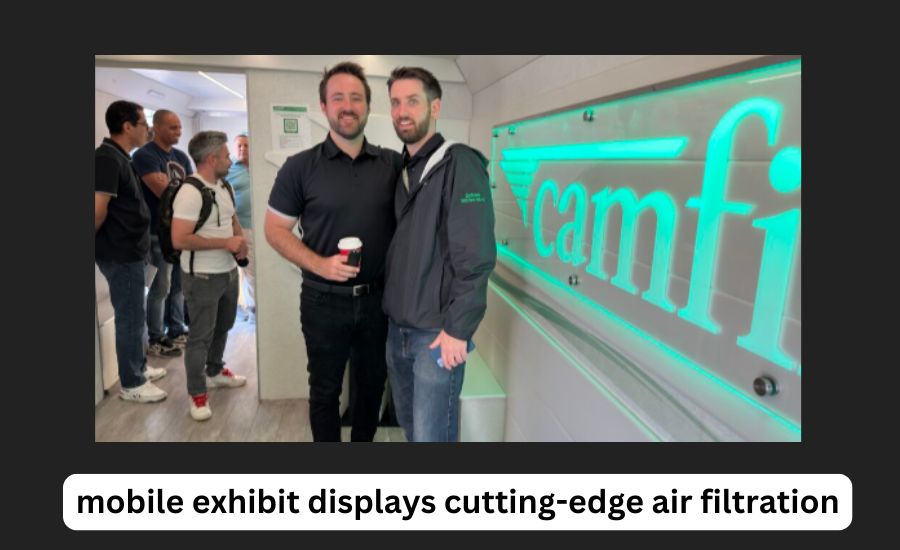 mobile exhibit displays cutting-edge air filtration