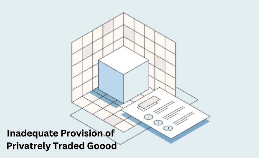 Inadequate Provision of Privatrely Traded Goood