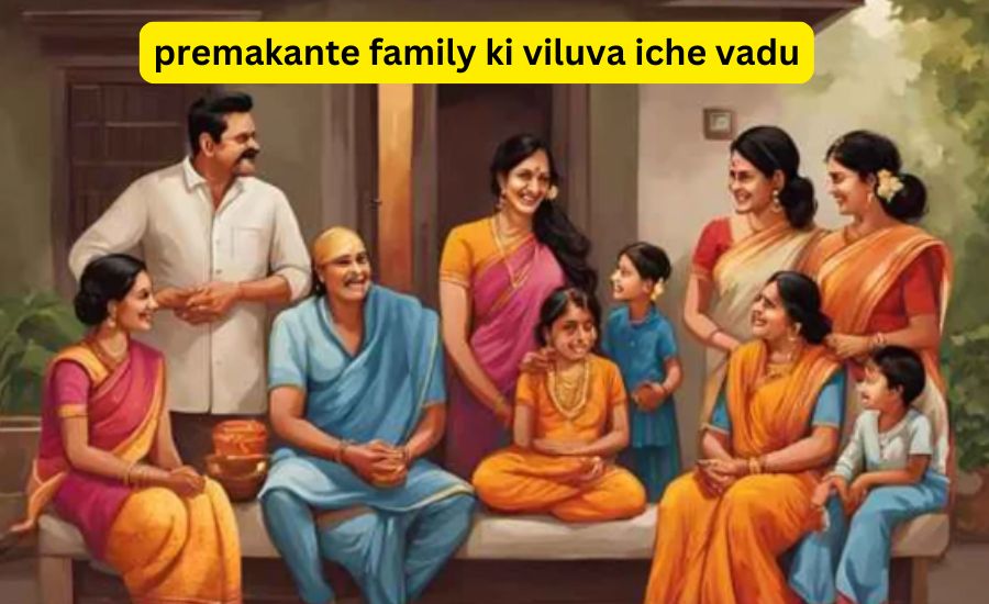 premakante family ki viluva iche vadu