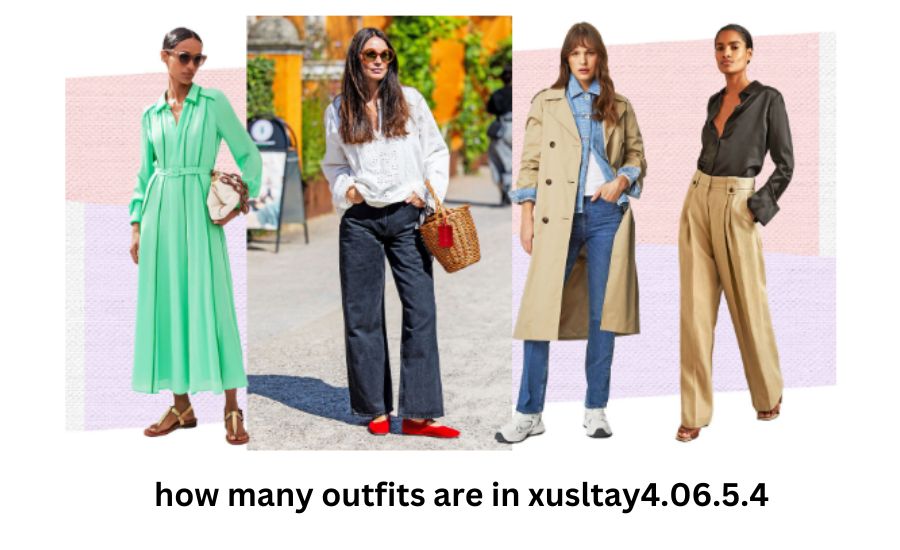 how many outfits are in xusltay4.06.5.4